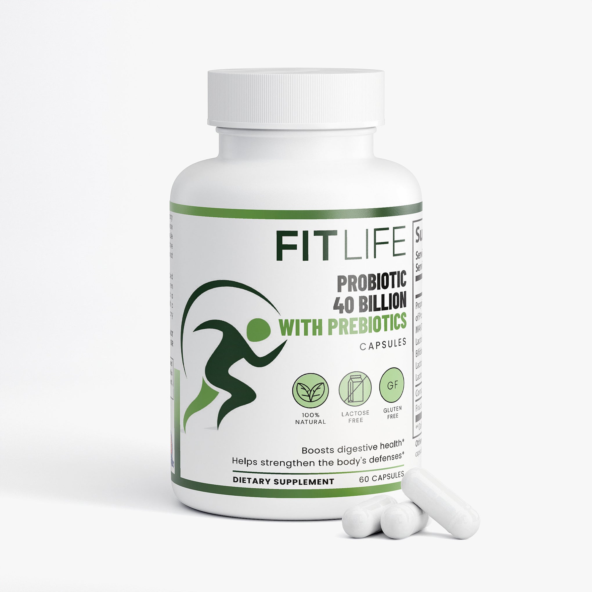 Probiotic 40 Billion with Prebiotics