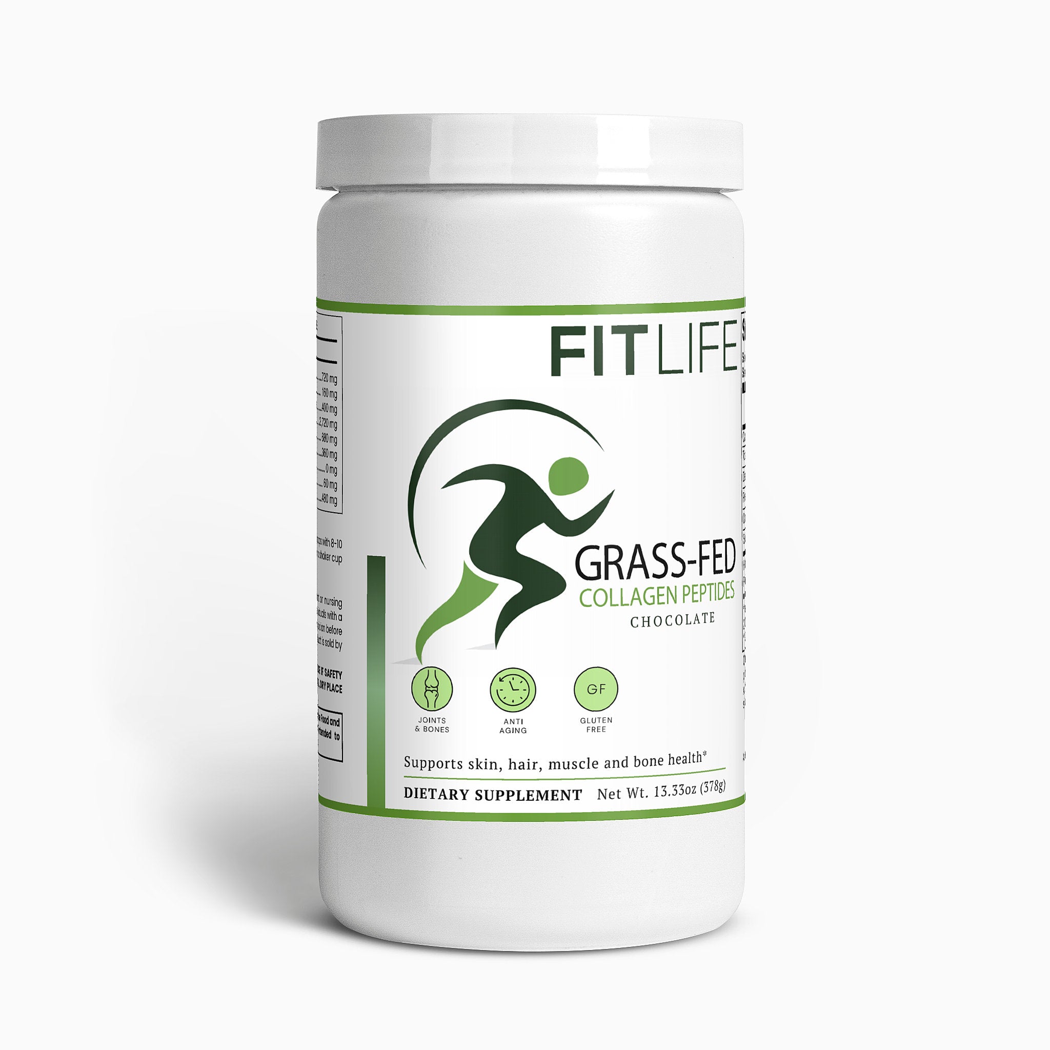 Grass-Fed Collagen Peptides Powder (Chocolate)