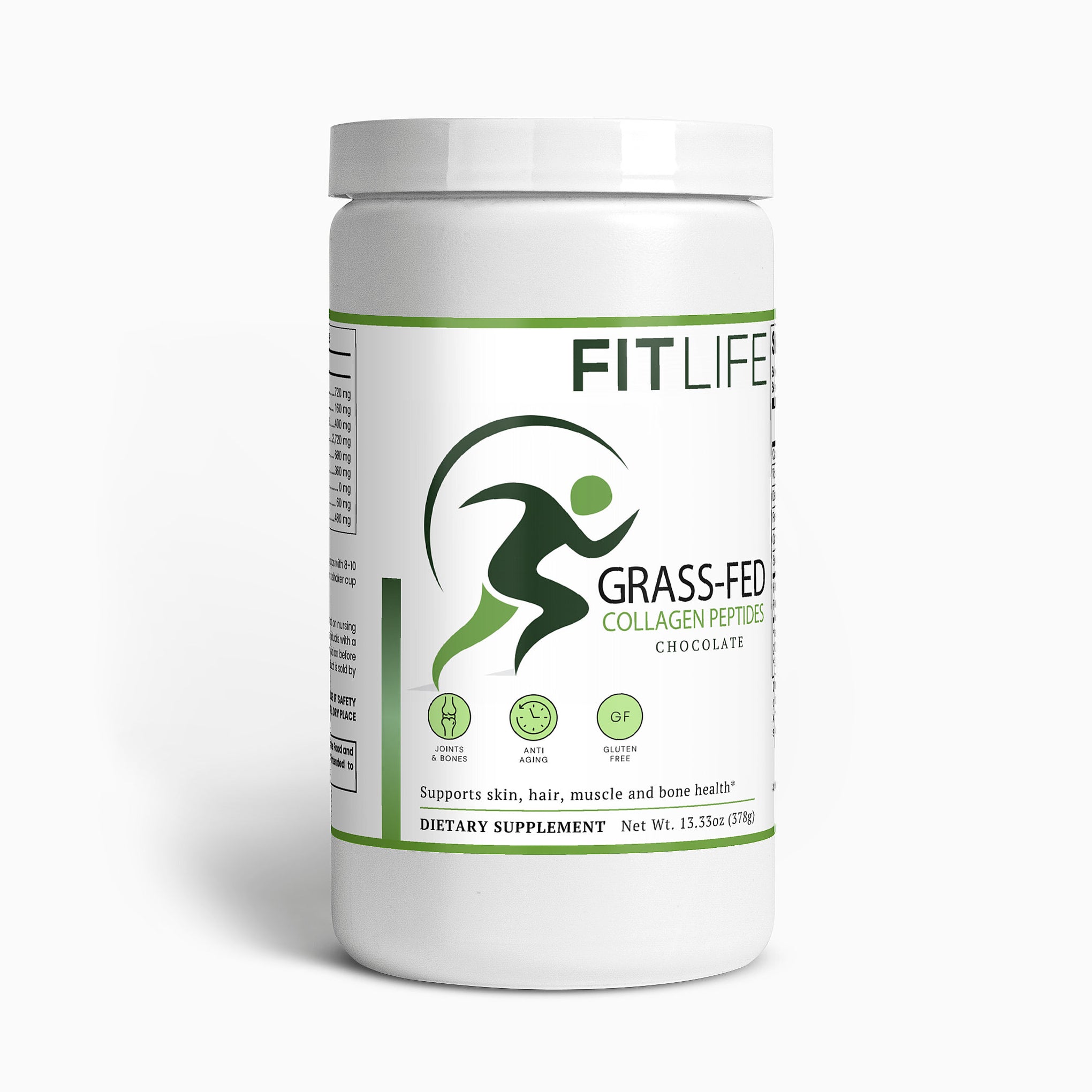 Grass-Fed Collagen Peptides Powder (Chocolate)
