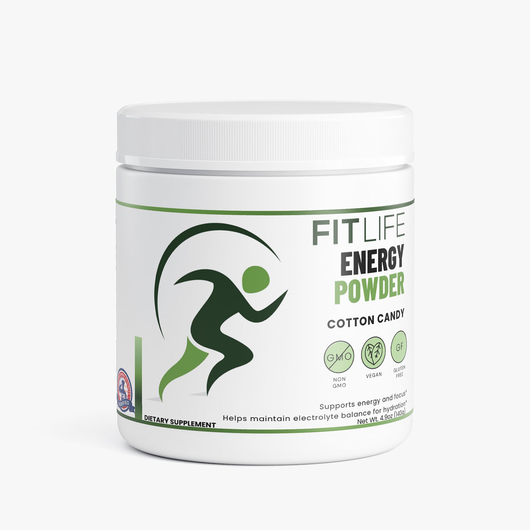 Energy Powder (Cotton Candy)