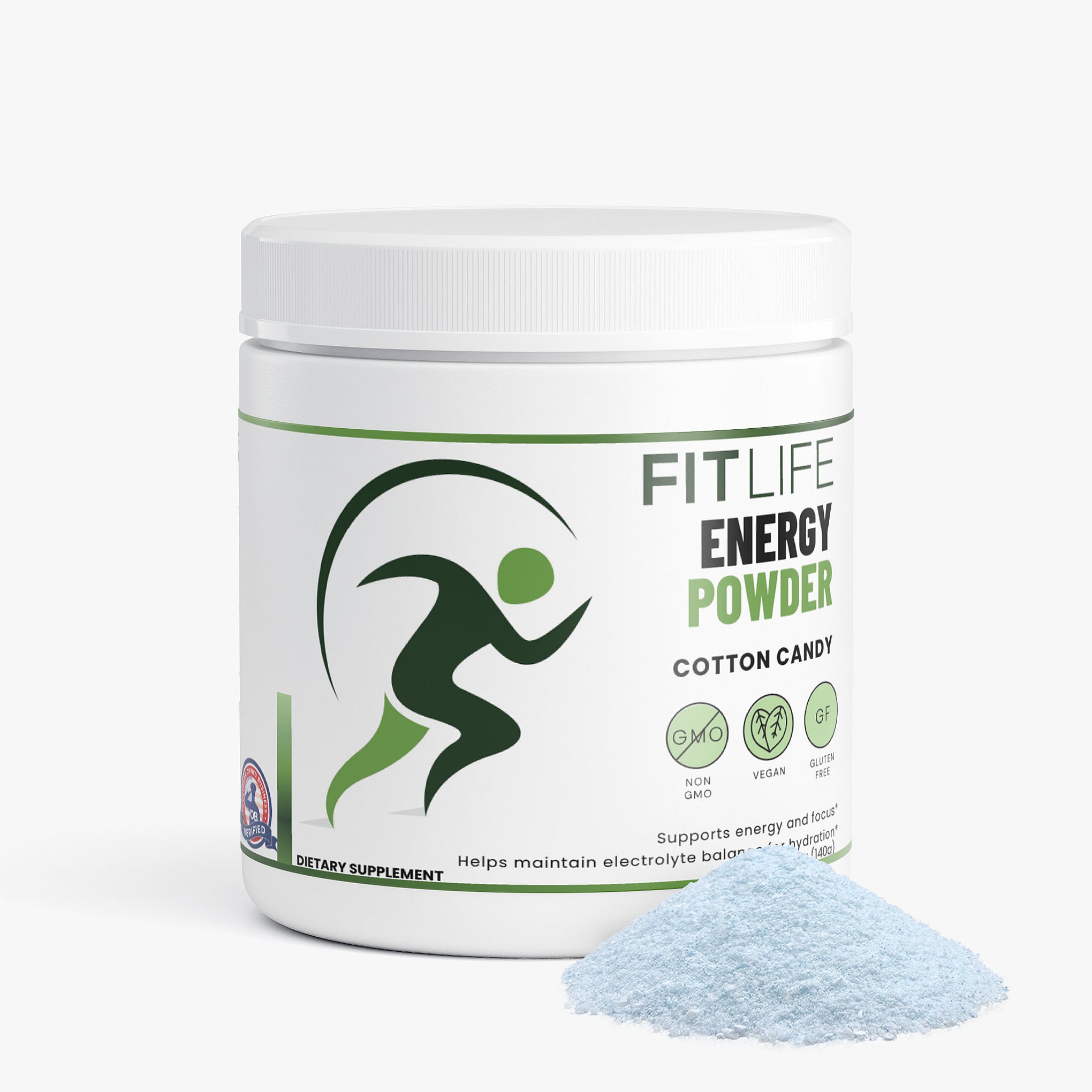 Energy Powder (Cotton Candy)